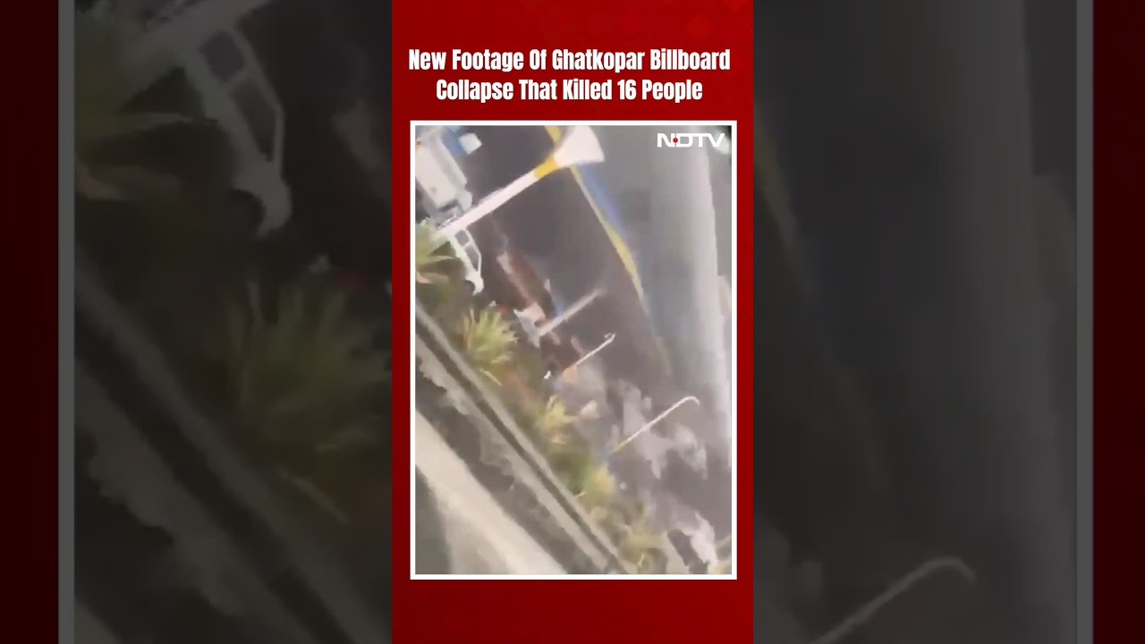 Ghatkopar Billboard Collapse | New Footage Of Ghatkopar Billboard Collapse
