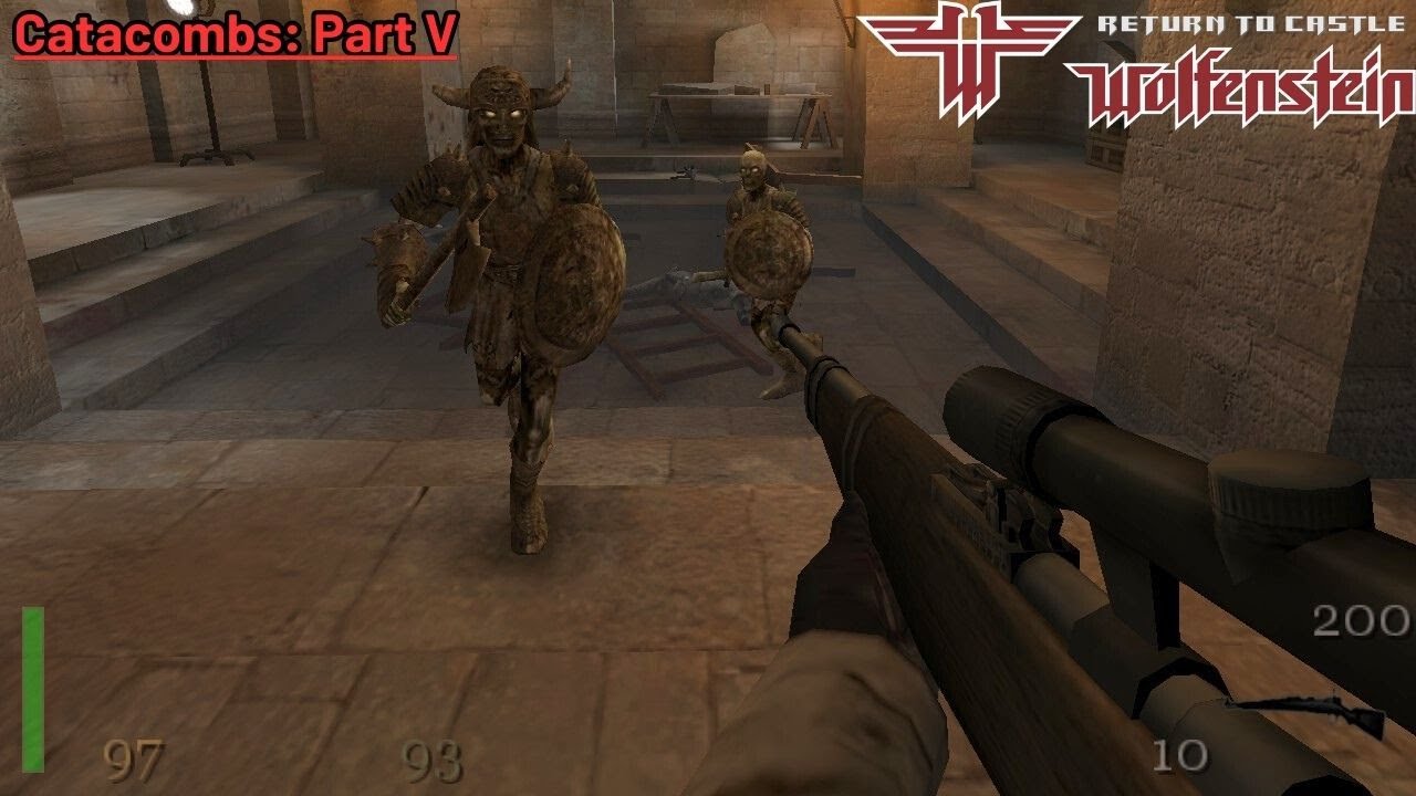 Catacombs // Part V - Return to Castle Wolfenstein.