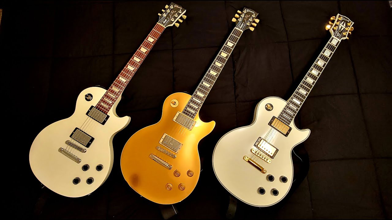 Gibson Les Paul Studio, Standard и Custom — в чем разница?