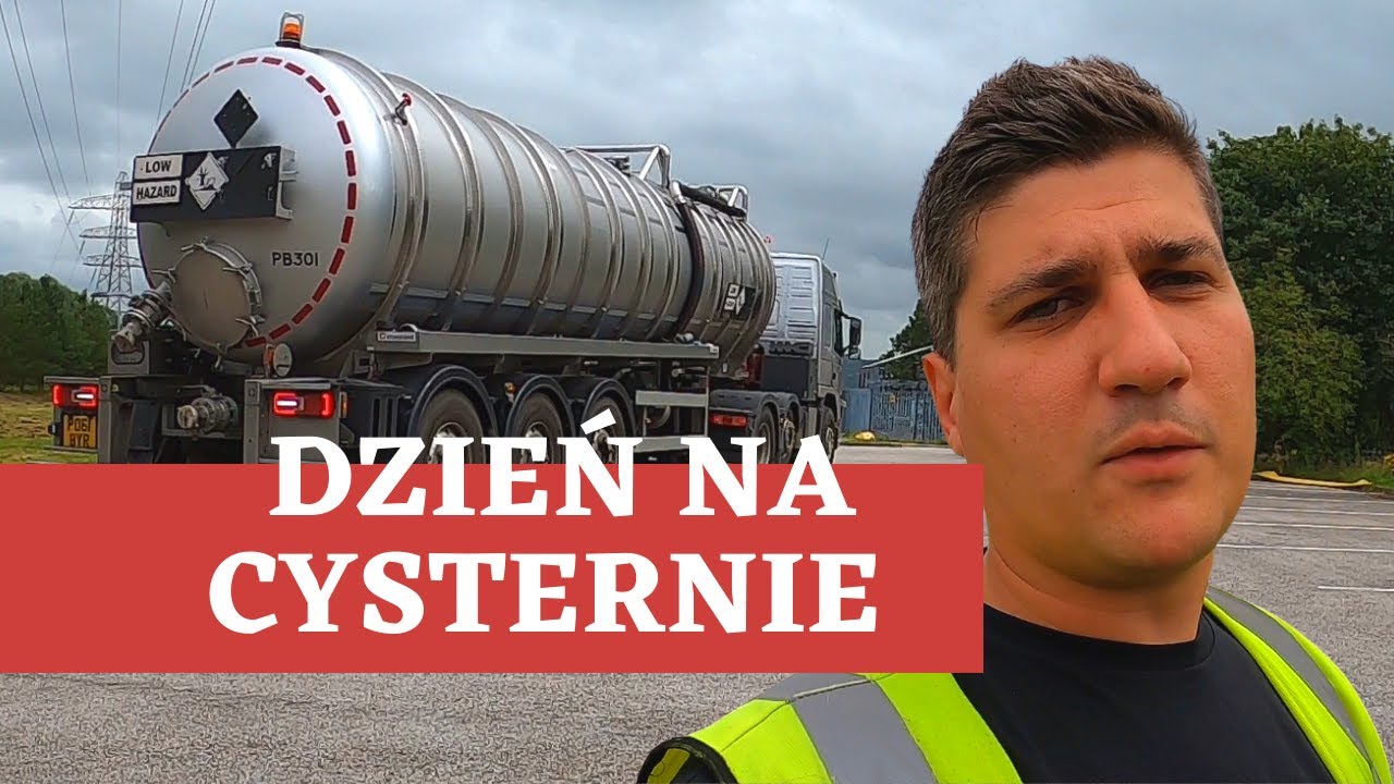 Transport w Anglii i praca za granica jako operator cysterny