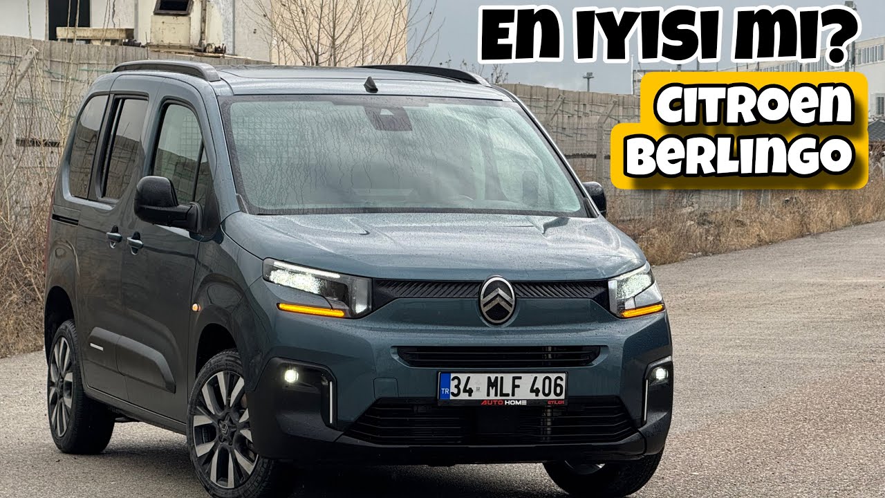 Makyajlı Citroen Berlingo | 1.5 Dizel Otomatik | Otomobil Günlüklerim 