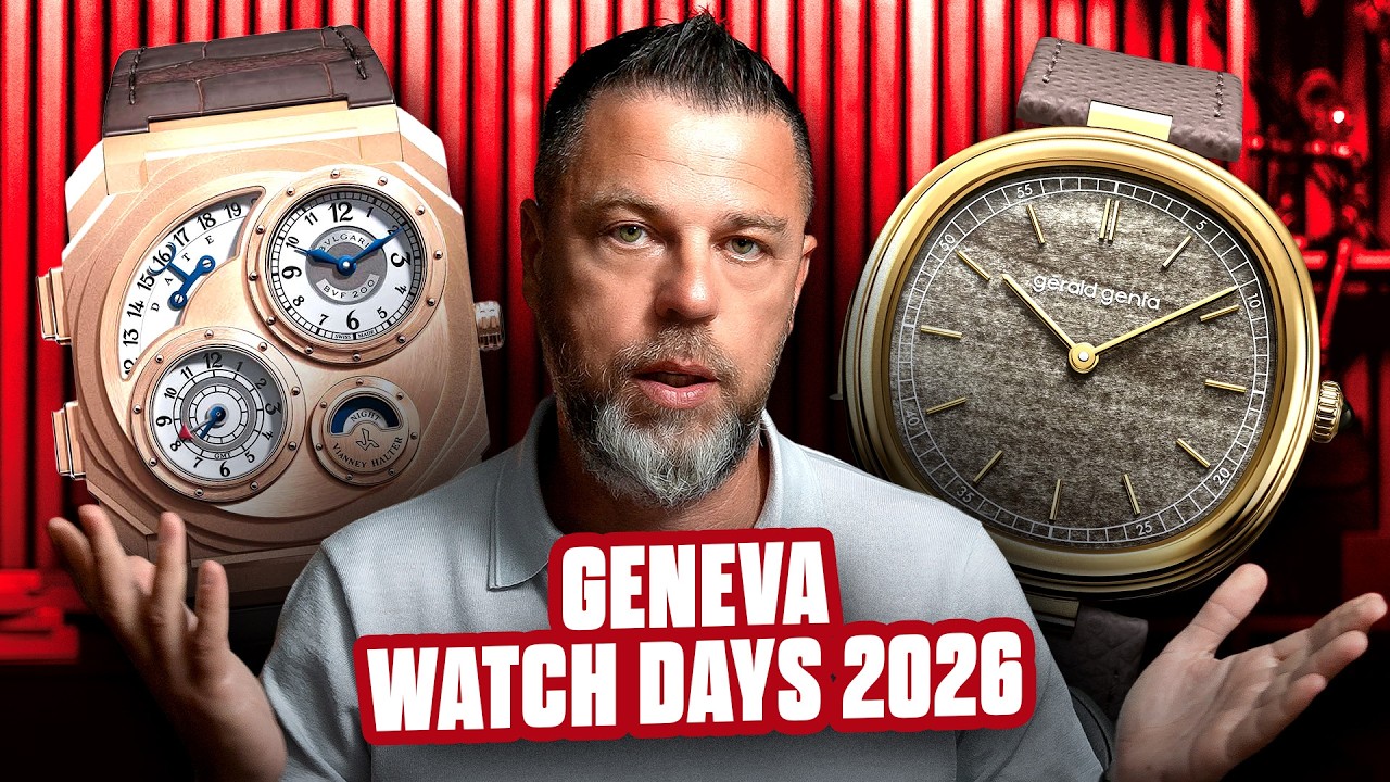 Roman Sharf Reviews Geneva Watch Days 2026: New Watch Highlights!