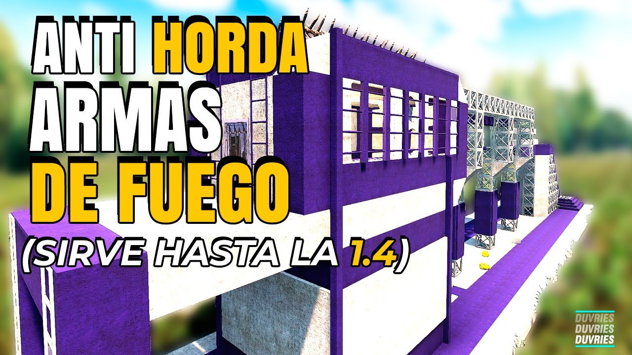 ANTIHORDA AVANZADA para ARMAS de FUEGO en 7 DAYS (Versi&oacute;n 1.4)
