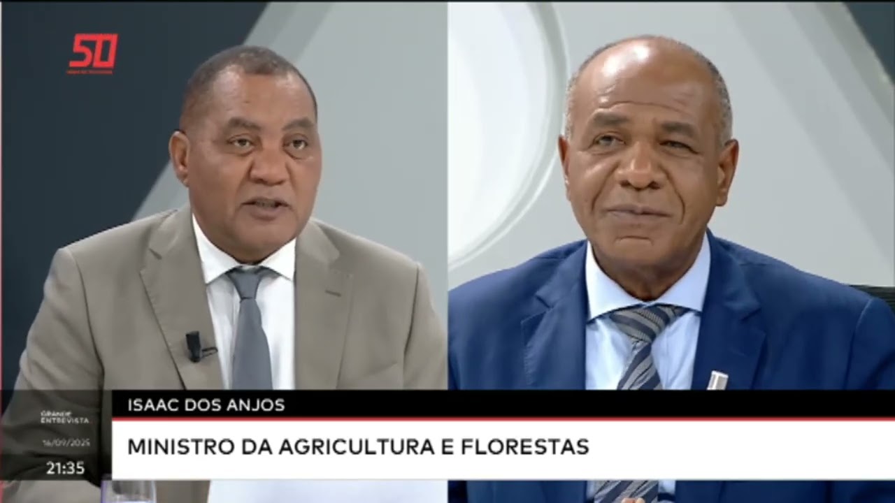 Grande Entrevista com Issac dos Anjos - Ministro da Agricultura e Florestas