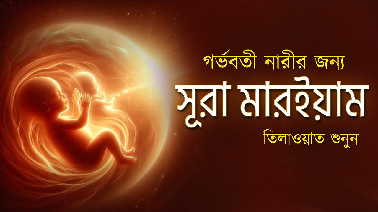 গর্ভাবস্থায় প্রতিদিন সূরা মারইয়াম শুনুন | হৃদয় ছুঁয়ে যাওয়া তেলাওয়াত | Surah Maryam by Alaa Aqel