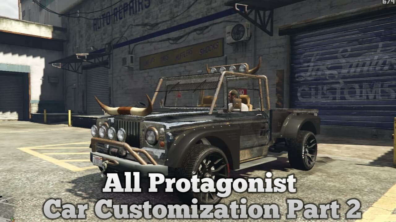 Gta 5 All Characters Car Customization Part 2