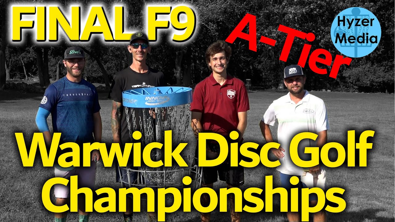 Warwick Disc Golf Championships | Final F9 | Brinster, Chace, Conway, Moriarty