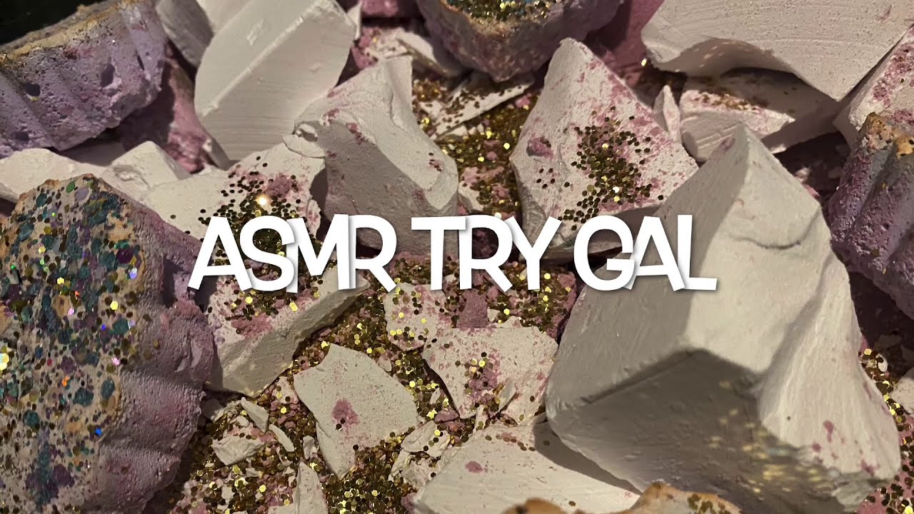 ASMR Glitter Hearts & Pieces | Z Athletic + Reformed Gym Chalk