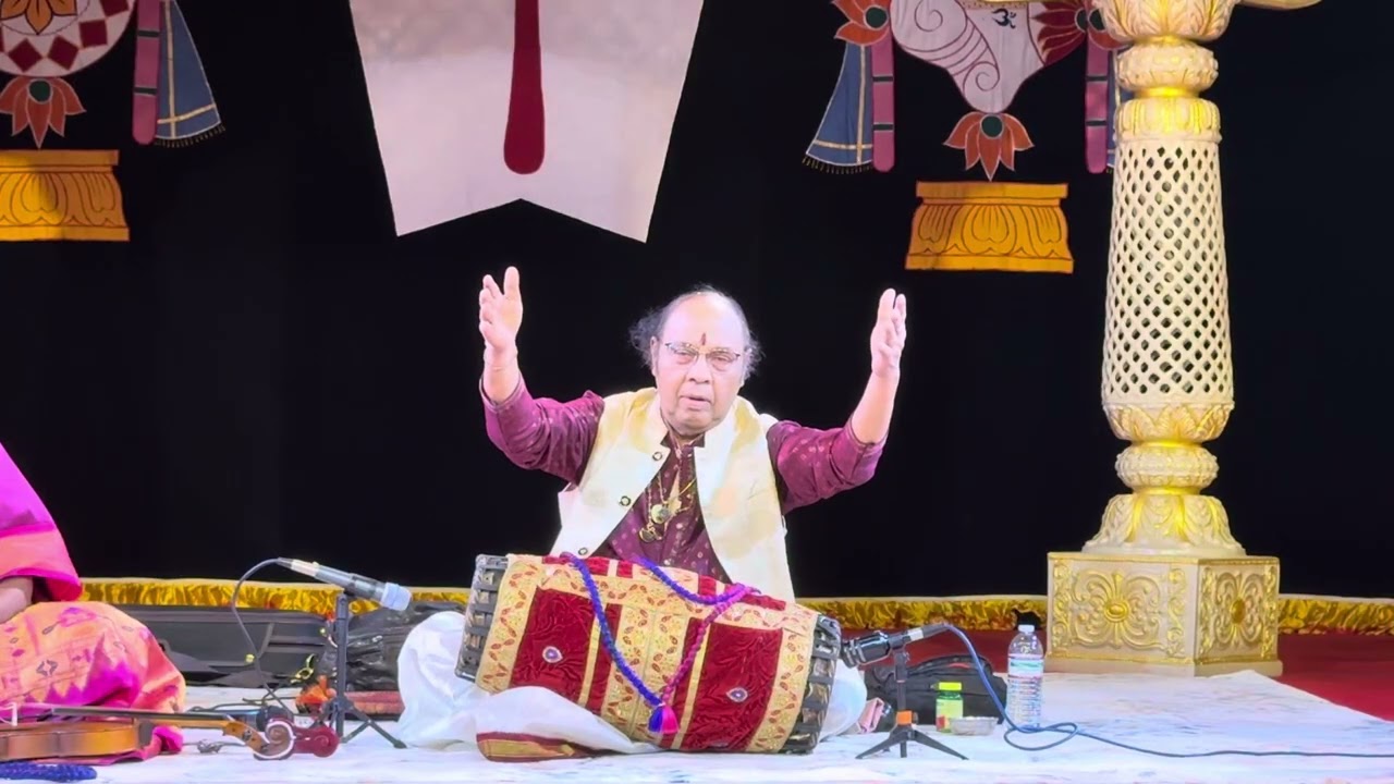 Mridangam Concert by Padma Shri Dr. Yella Venkateswara Rao - Video 6