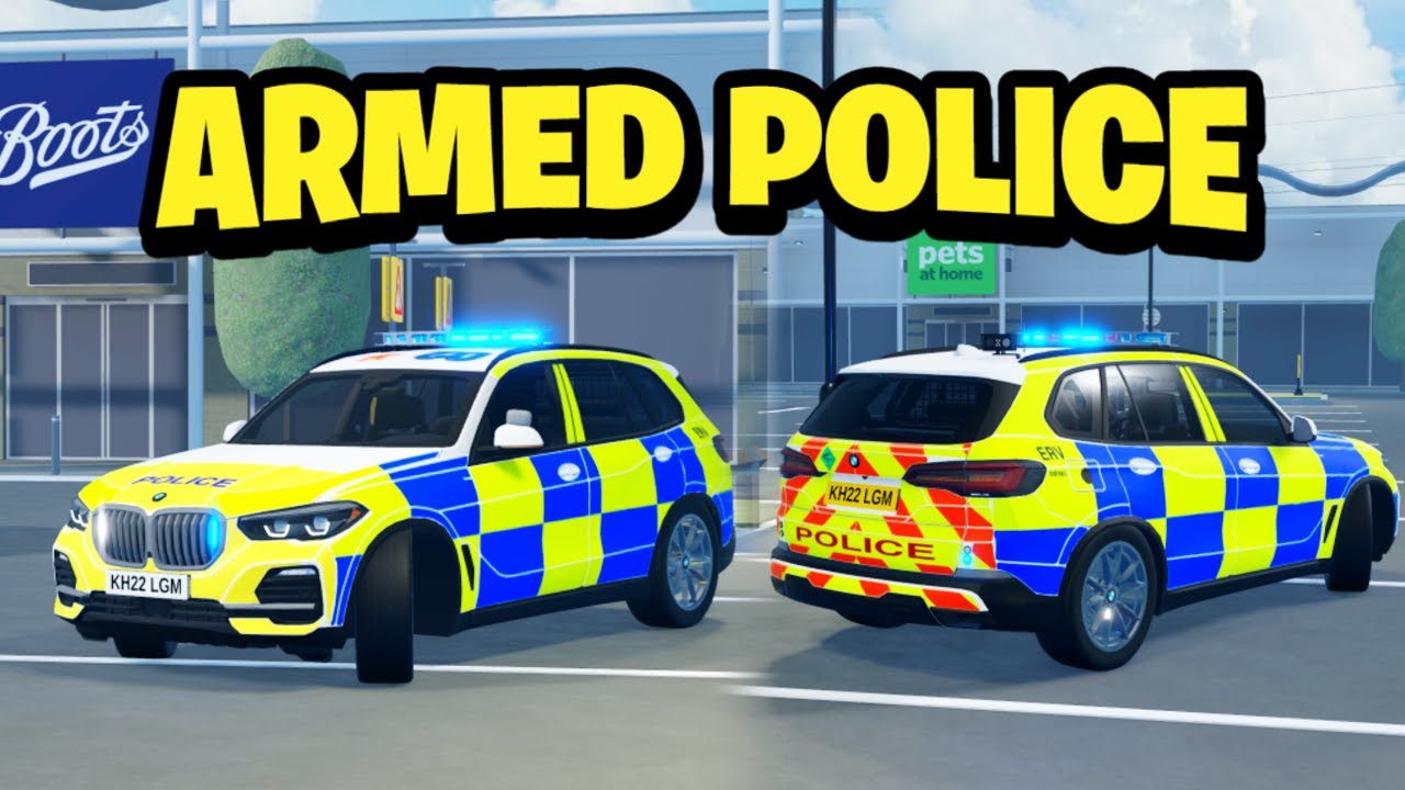 I Became An ARMED POLICE OFFICER On ROBLOX!