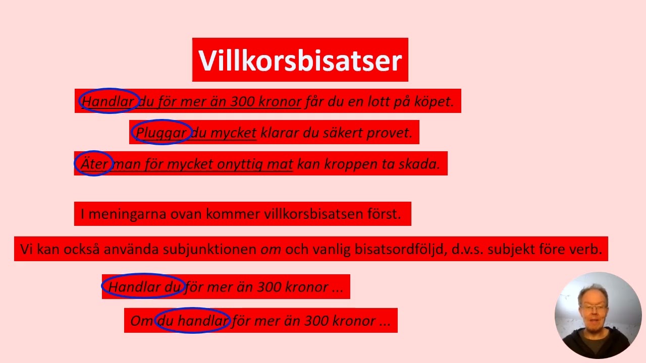 Villkorsbisatser