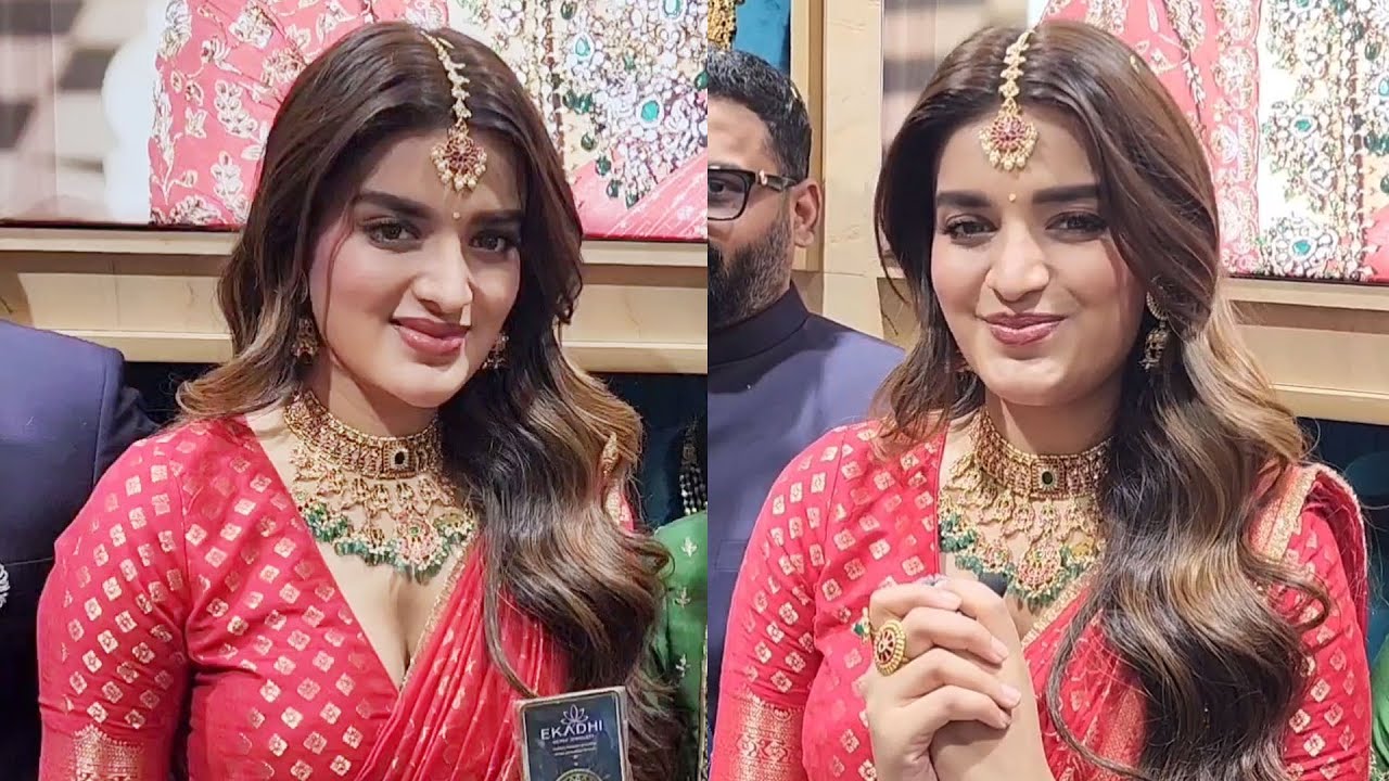 Heroine Nidhhi Agerwal Launched Ekadhi Silver Jewellery 6th Store at Narasaraopet | Daily Culture