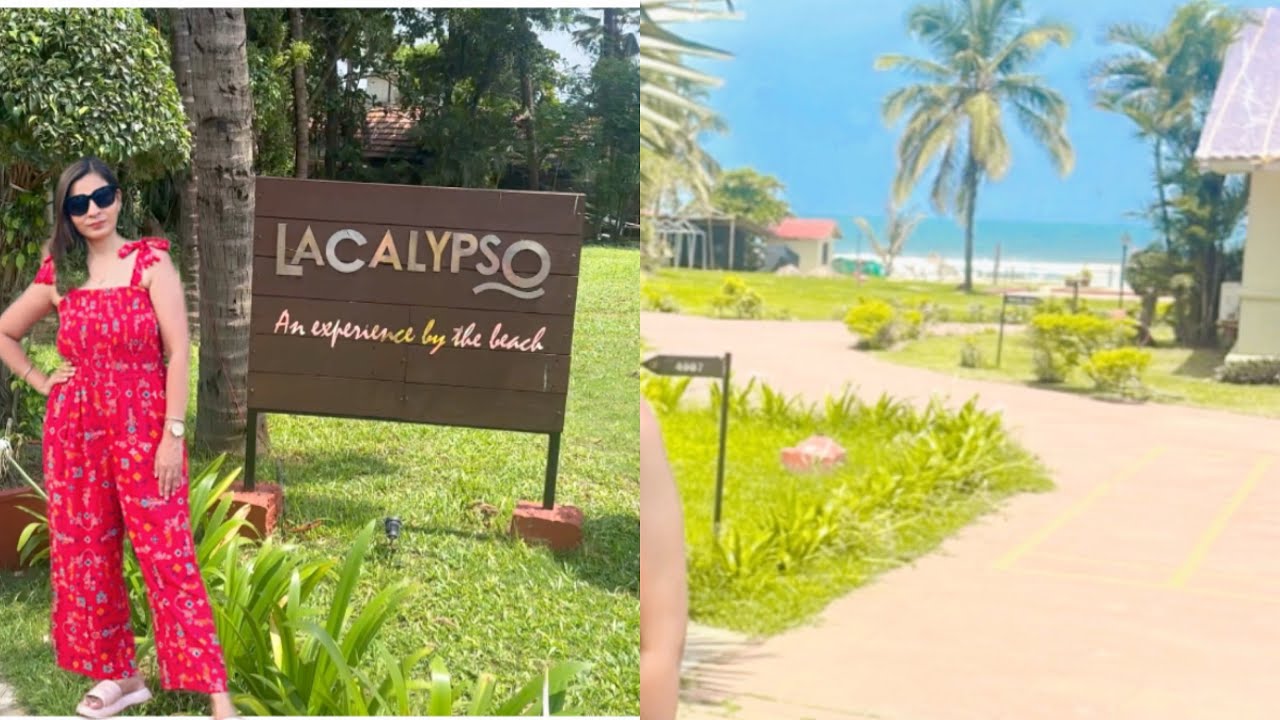 Our Stay at La Calypso Goa ll Beach Front Property ll Private Beach ll #goabeach #privatebeach