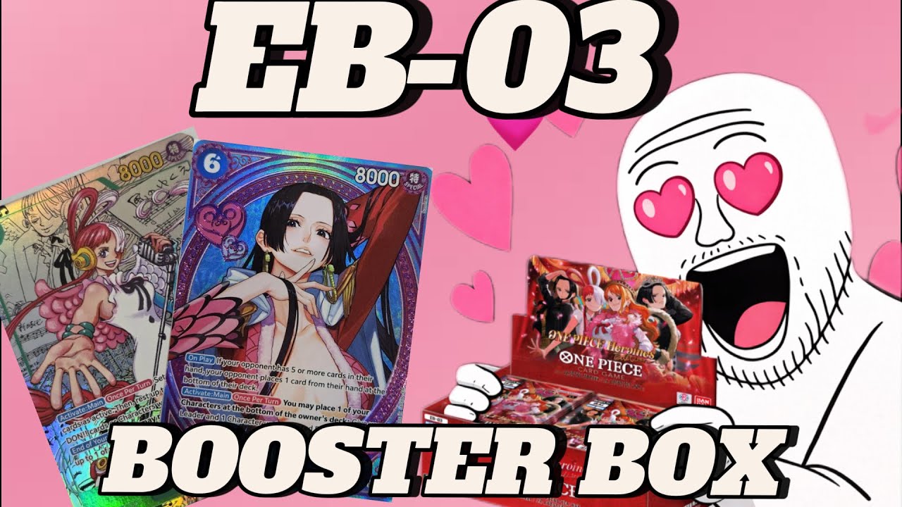 Early? ONE PIECE : EB-03 HEROINES EDITION BOOSTER BOX OPENING  