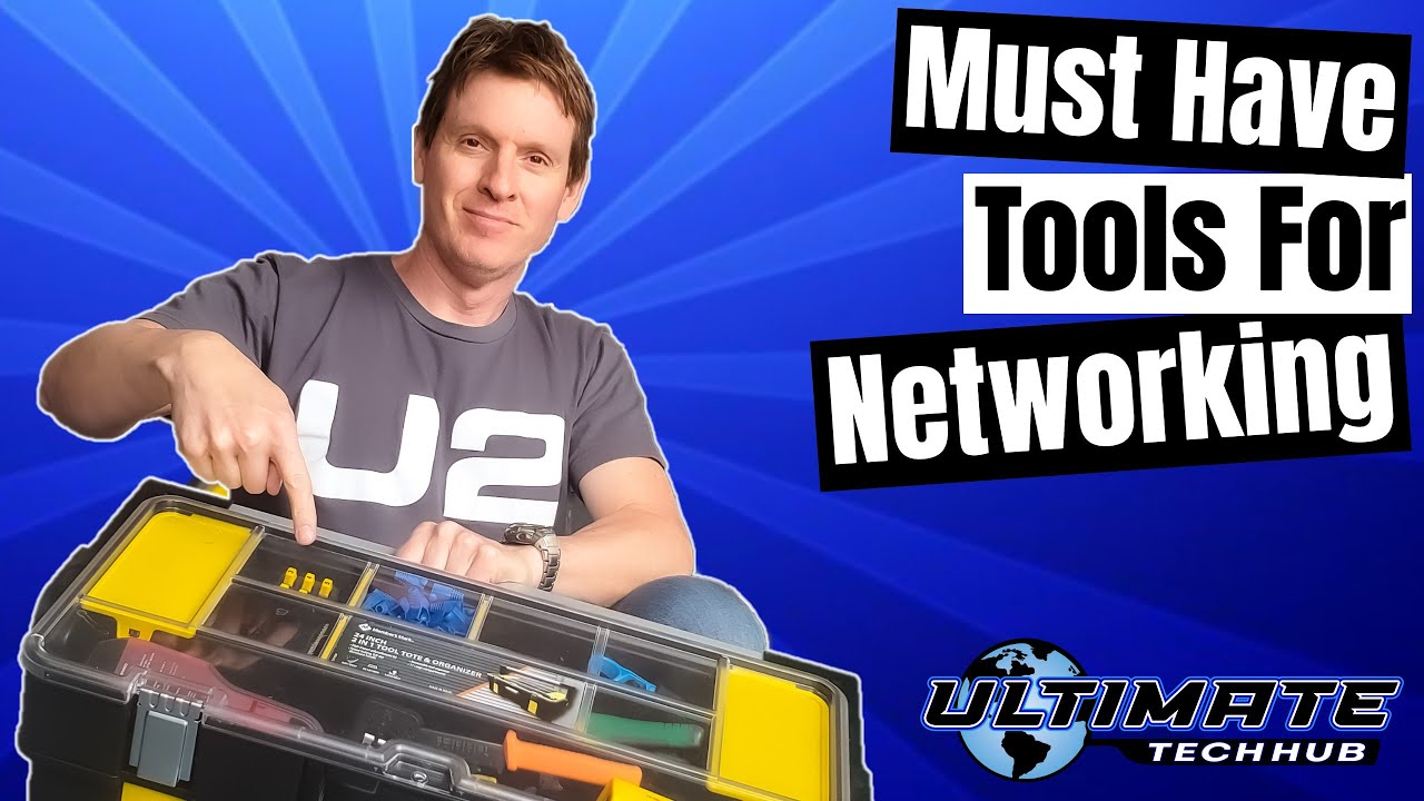 NETWORKING TOOL BOX KIT - Required Tools for Network Cable Installers & Network Engineers!