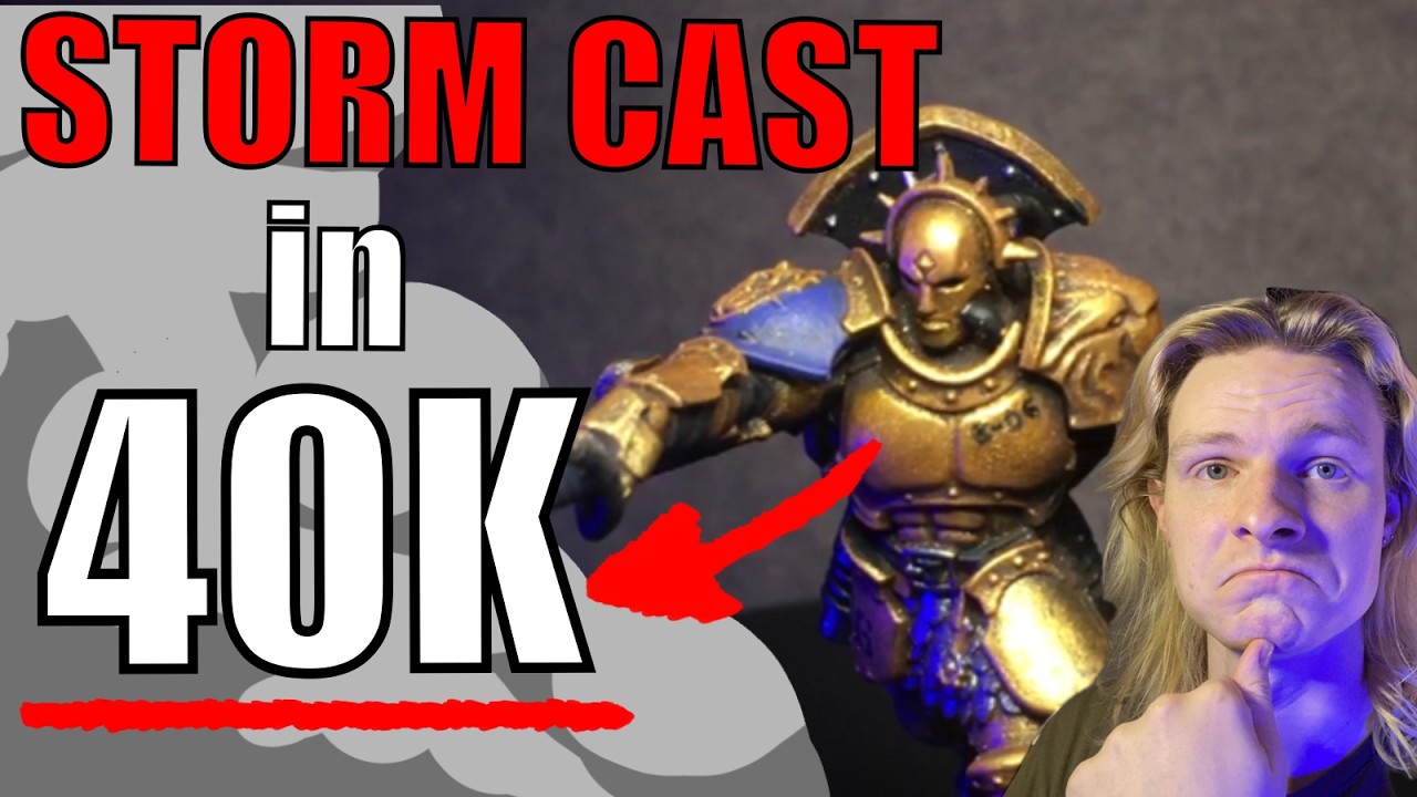 Я превратил Штормкастов Вечных в миниатюры по вселенной Warhammer 40K! (Самодельная сборка по War...