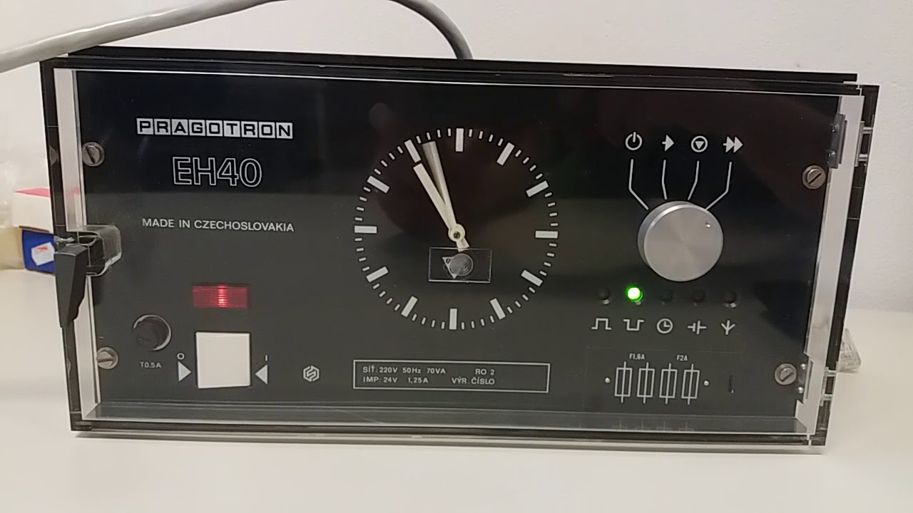 PRAGOTRON EH40 - zkou&scaron;ka chodu
