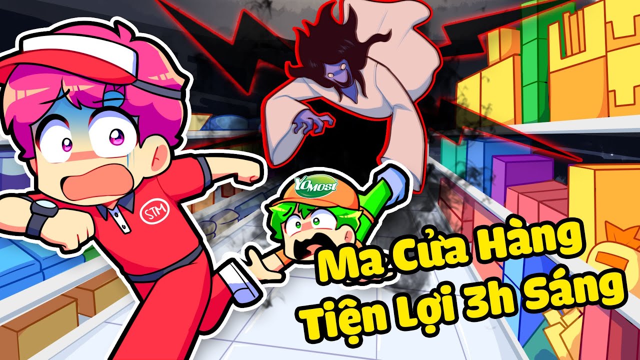 V&Igrave; L&Agrave;M CỬA H&Agrave;NG TIỆN LỢI V&Agrave;O 3H S&Aacute;NG N&Ecirc;N HIHA YOMOST GẶP MA * HIHA CỬA H&Agrave;NG TIỆN LỢI 😱