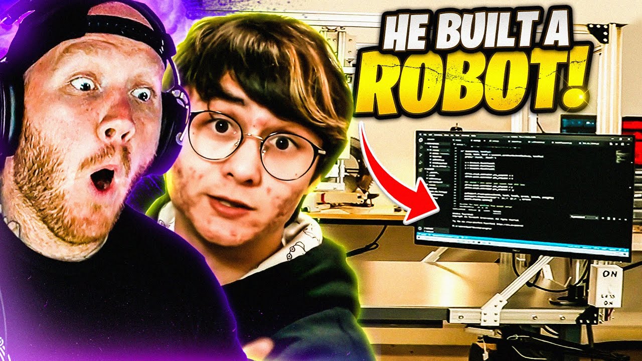 TIMTHETATMAN REACTS TO MICHAEL REEVES MAKING A ROBOT!
