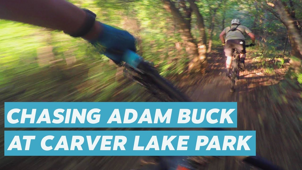 Chasing Adam Buck at Carver Lake Park | Mountain Biking Minnesota