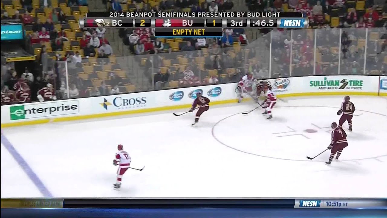 Boston College vs. Boston University Beanpot Highlights - 02/03/14