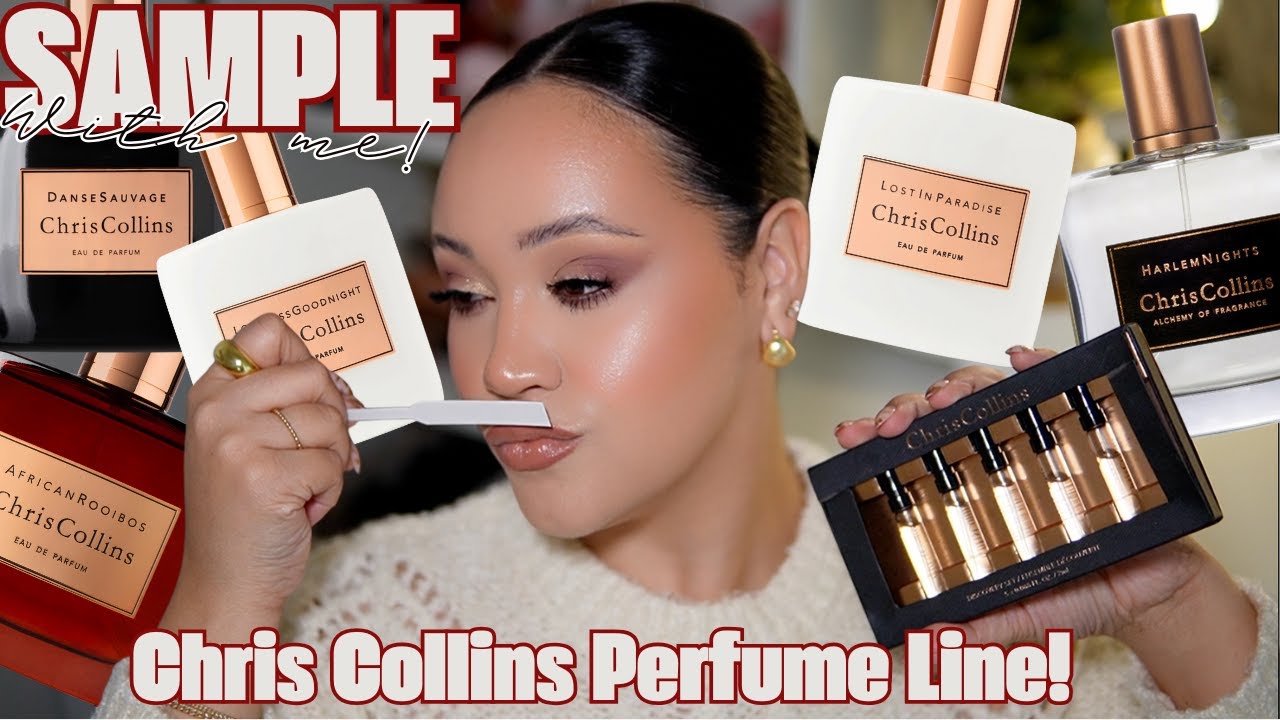 SAMPLE PERFUMES WITH ME! ✨ THE HOUSE OF CHRIS COLLINS FIRST IMPRESSIONS 🤔 | AMY GLAM ✨