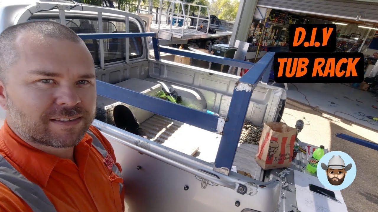 Quick weekend project | DIY Tub Rack for a Roof Top Tent