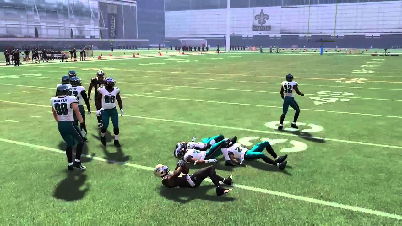 Canmar ingram score a TD on a pitch play?