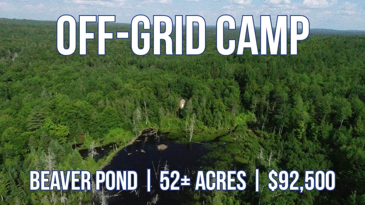 SOLD Off-Grid Camp on 52± Acres | Maine Real Estate