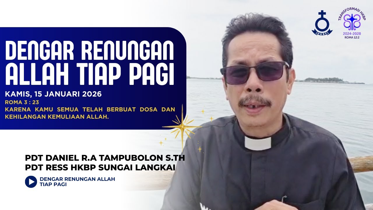 Dengar Renungan Allah Tiap Pagi | Kamis, 15 Januari 2026