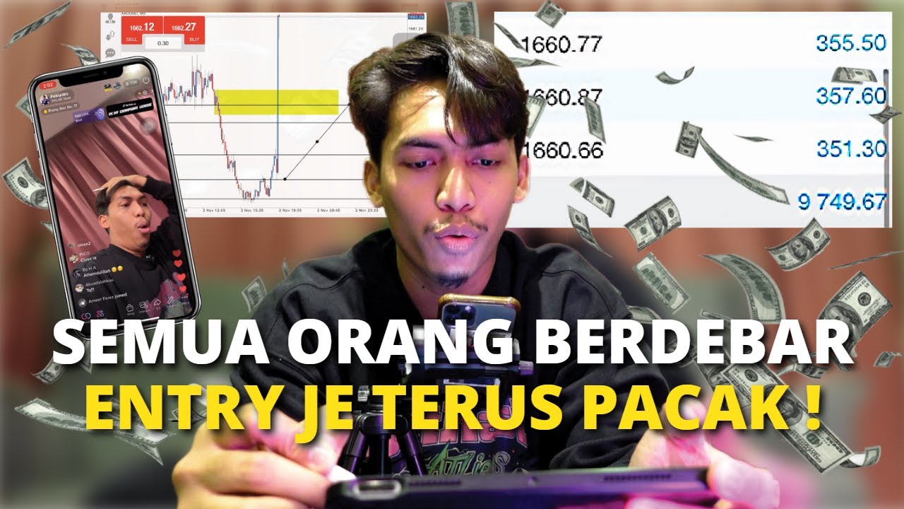 $1,000 - $10,000 Dalam 5 Saat | Aku Full Margin Dekat Live TikTok !