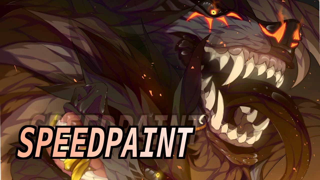 Wolf Speedpaint / Iruko + Akuma / Kurero