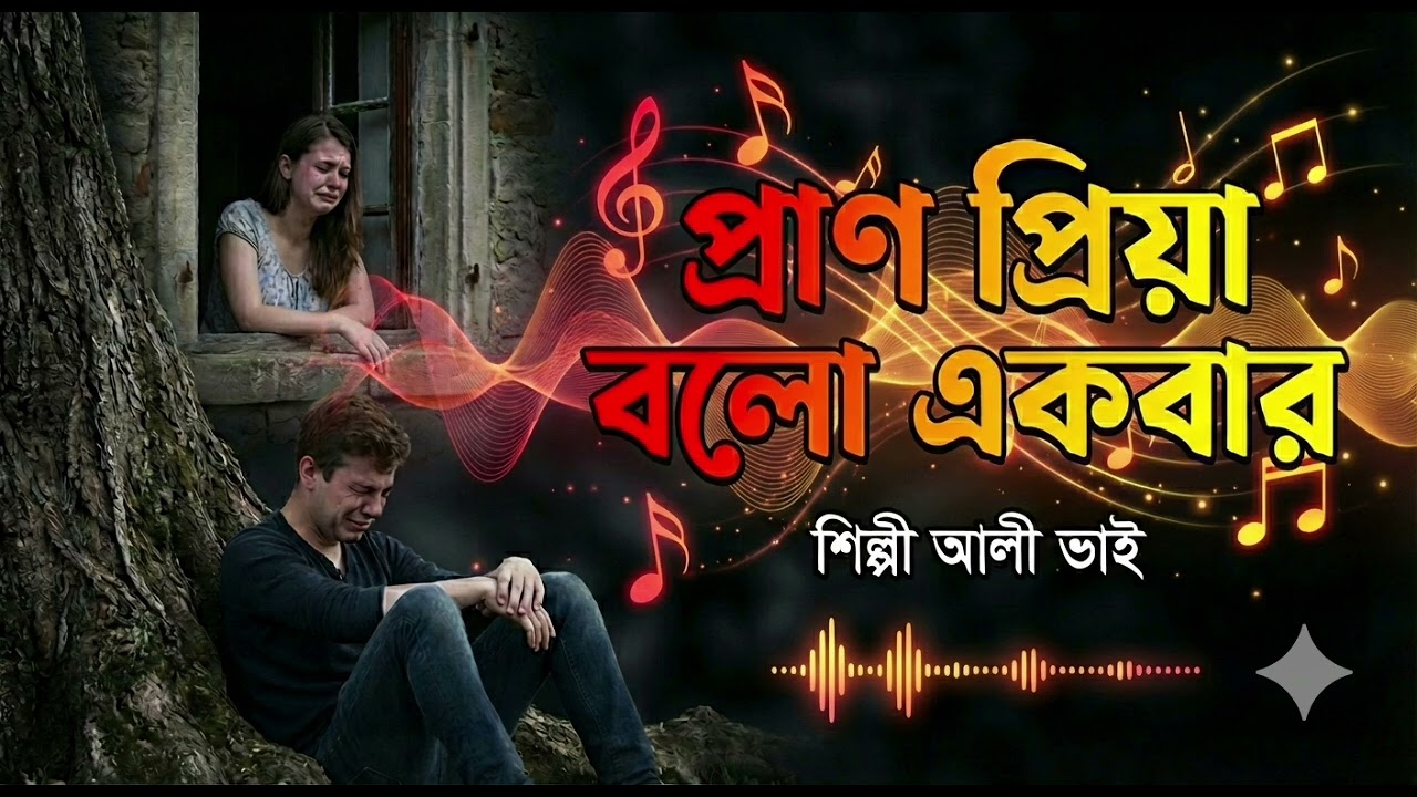 প্রাণ প্রিয়া বলো একবার | Pran Priya Bolo Ekbar | New Bangla Sad Song 2026 | Singer Ali Vai