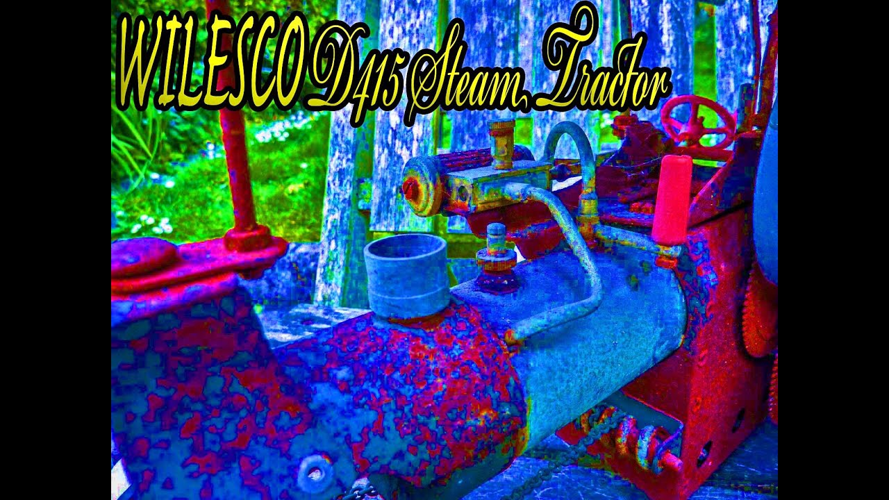 WILESCO D40 Steam Tractor  restoration        part 1          strip down