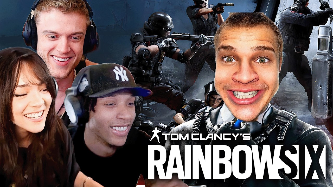 Cinna Plays In Jynzxi Rainbow Six Seige Tournament w/ Joe Bart & Silky