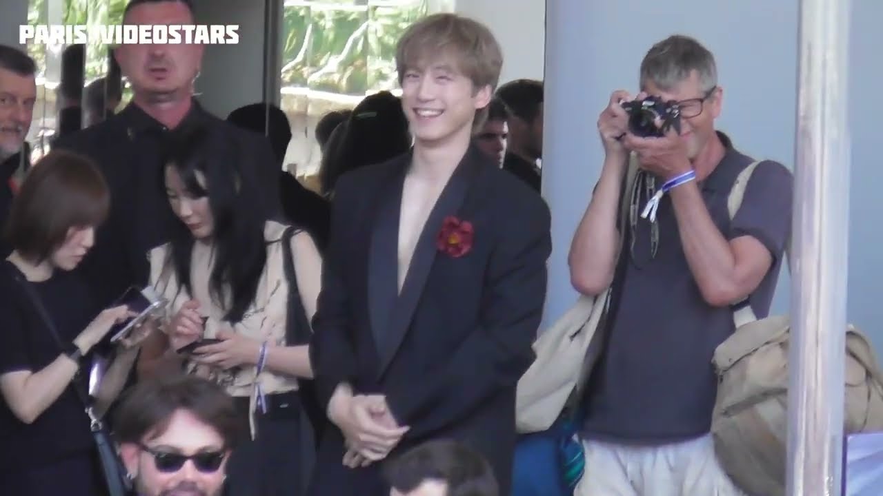 Kentaro Sakaguchi after the show Prada 22 june 2025 during the Milan Fashion Week