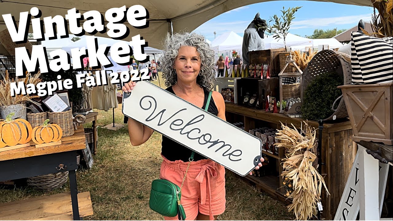 Shop a Vintage Market With Me | Magpie Market Days Fall 2022