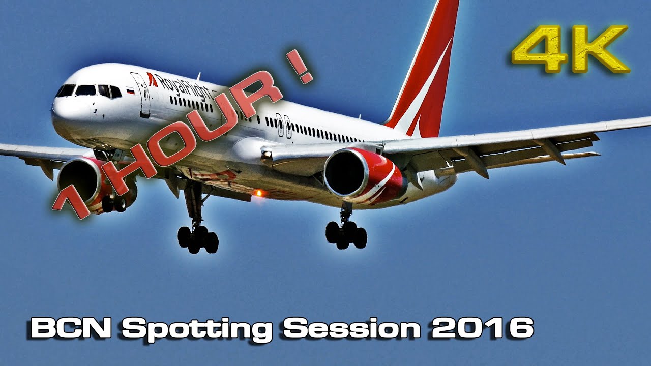 Barcelona  Spotting Session 2016 [4K]