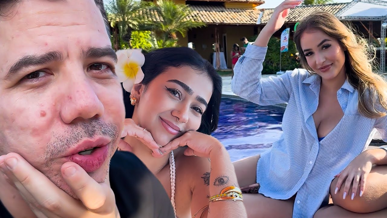 FESTA NA PRAIA COM AS TIKTOKERS PARADISÍACAS
