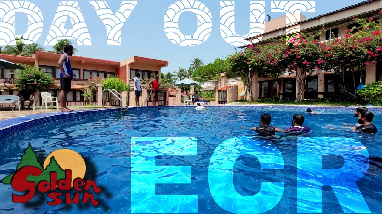 Golden Sun beach Resort Chennai | Day out |Buffet | ECR