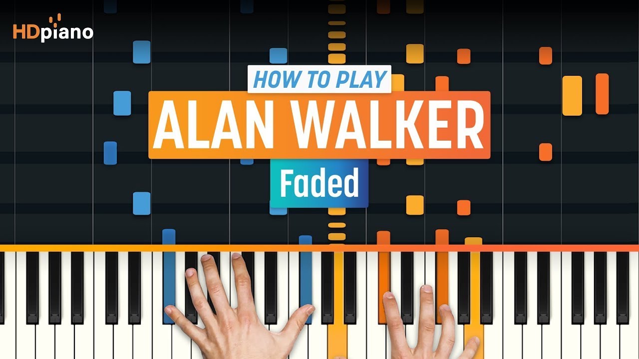 How to Play "Faded" by Alan Walker | HDpiano (Part 1) Piano Tutorial
