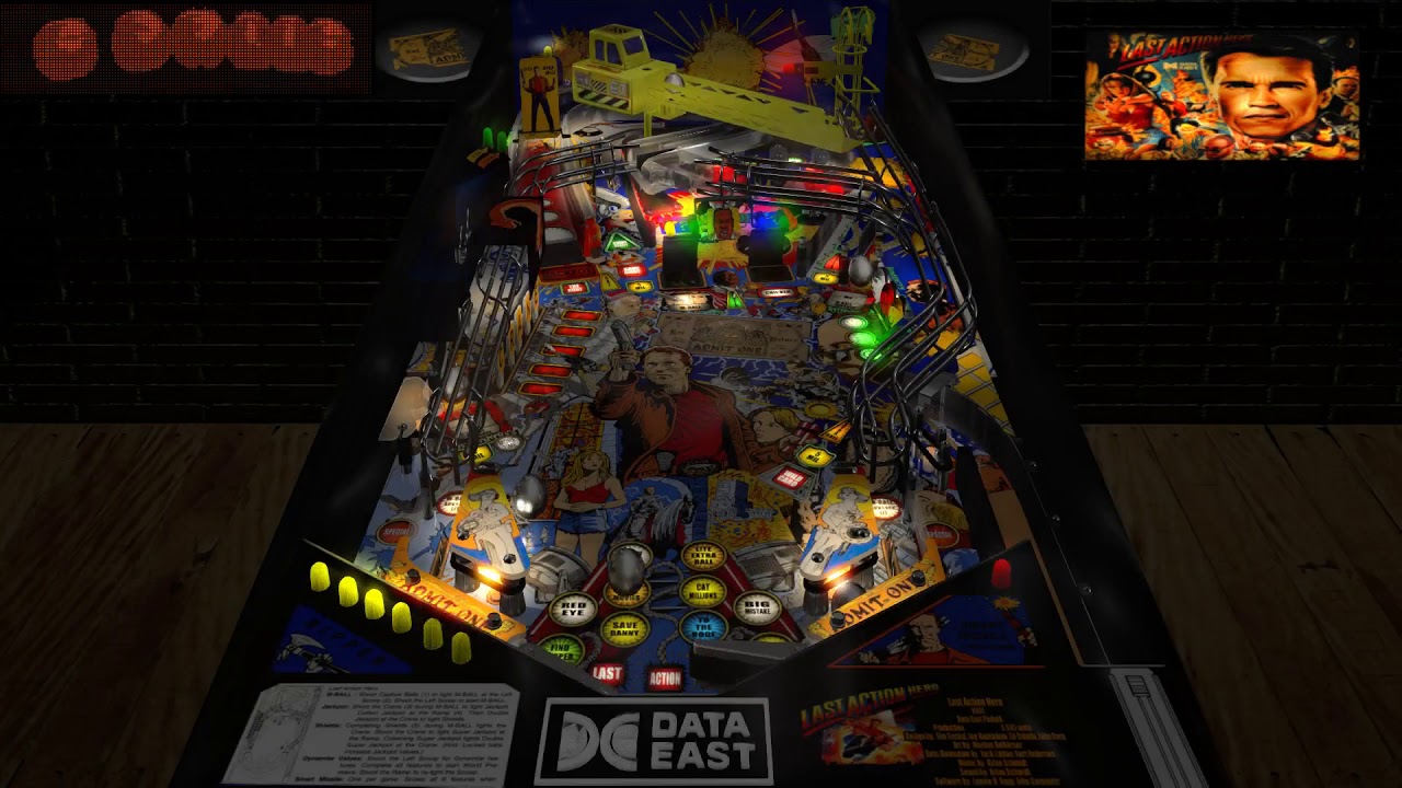 Last Action Hero Pinball VPX