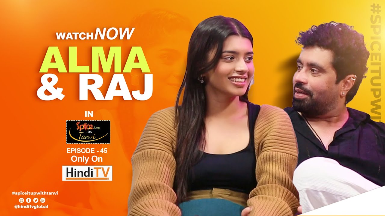 #Anupama #starplus Fame ll Alma Hussein with her father Raj Hussein ll shares spicy life experiences