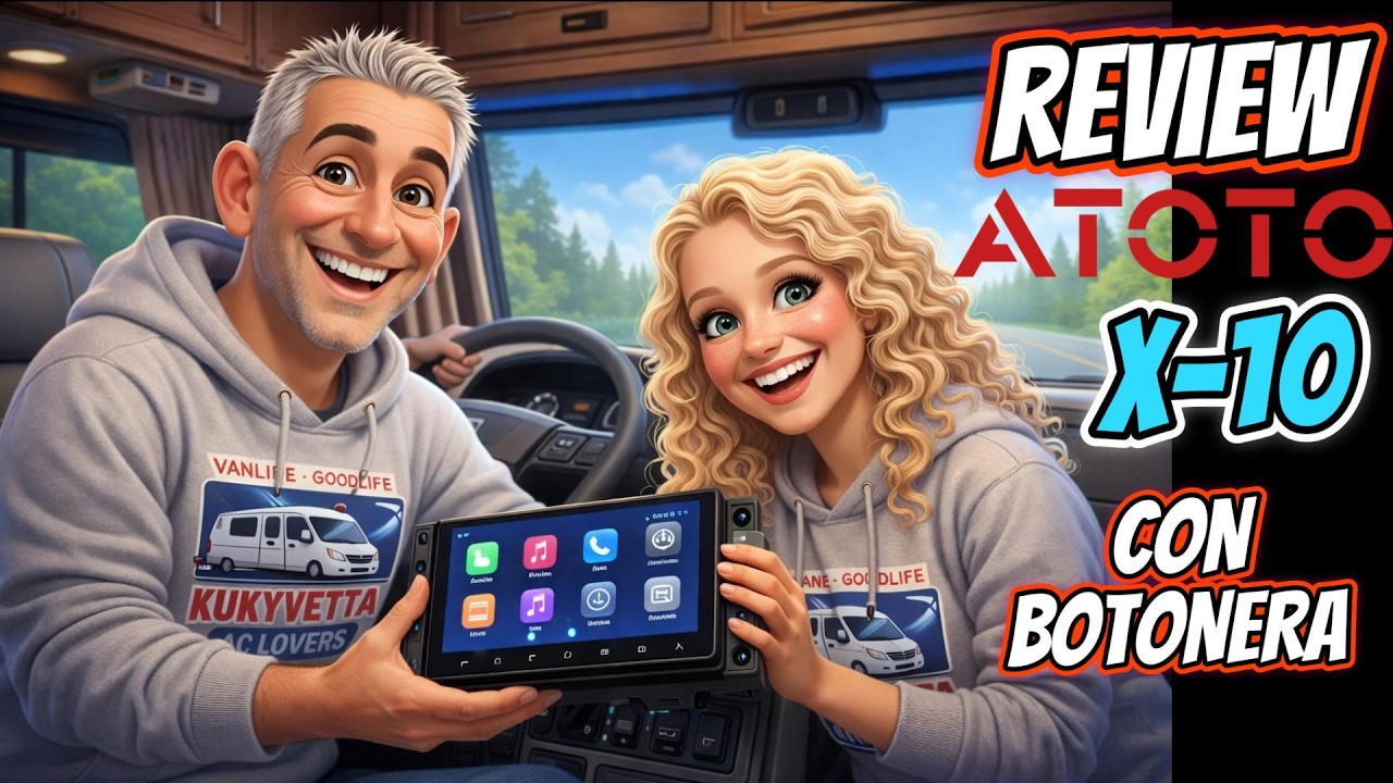 🚗 ¡Adiós distracciones! Instalamos el nuevo ATOTO X10 con Botonera Física
