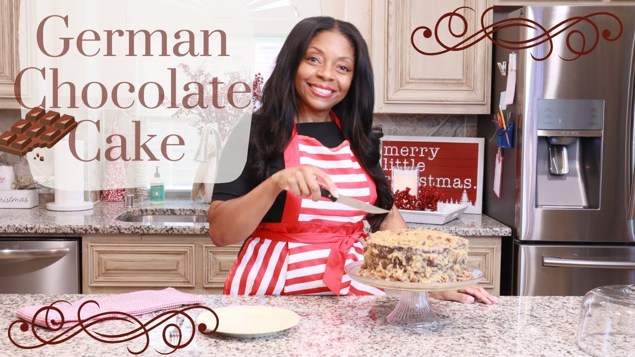 German Sweet Chocolate Cake Recipe For Beginners // How To Bake a German Chocolate Cake