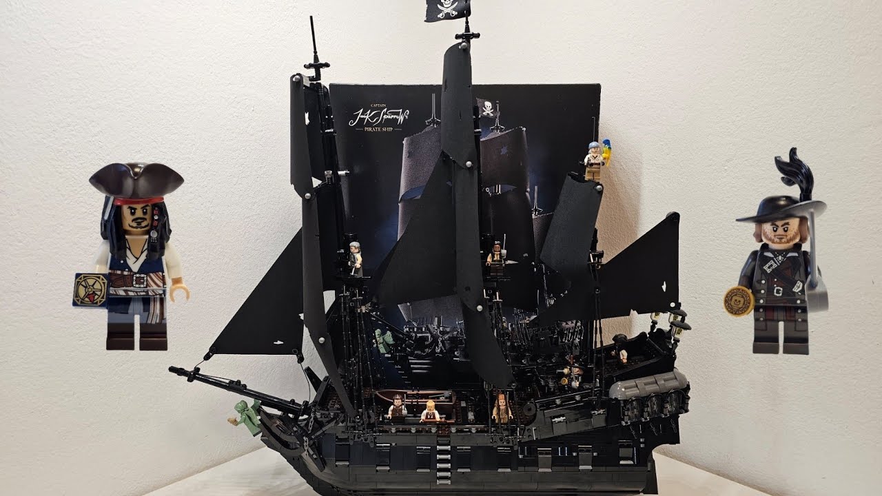 Обзор! LEGO ICONS 10365 Пиратский корабль капитана Джека Воробья