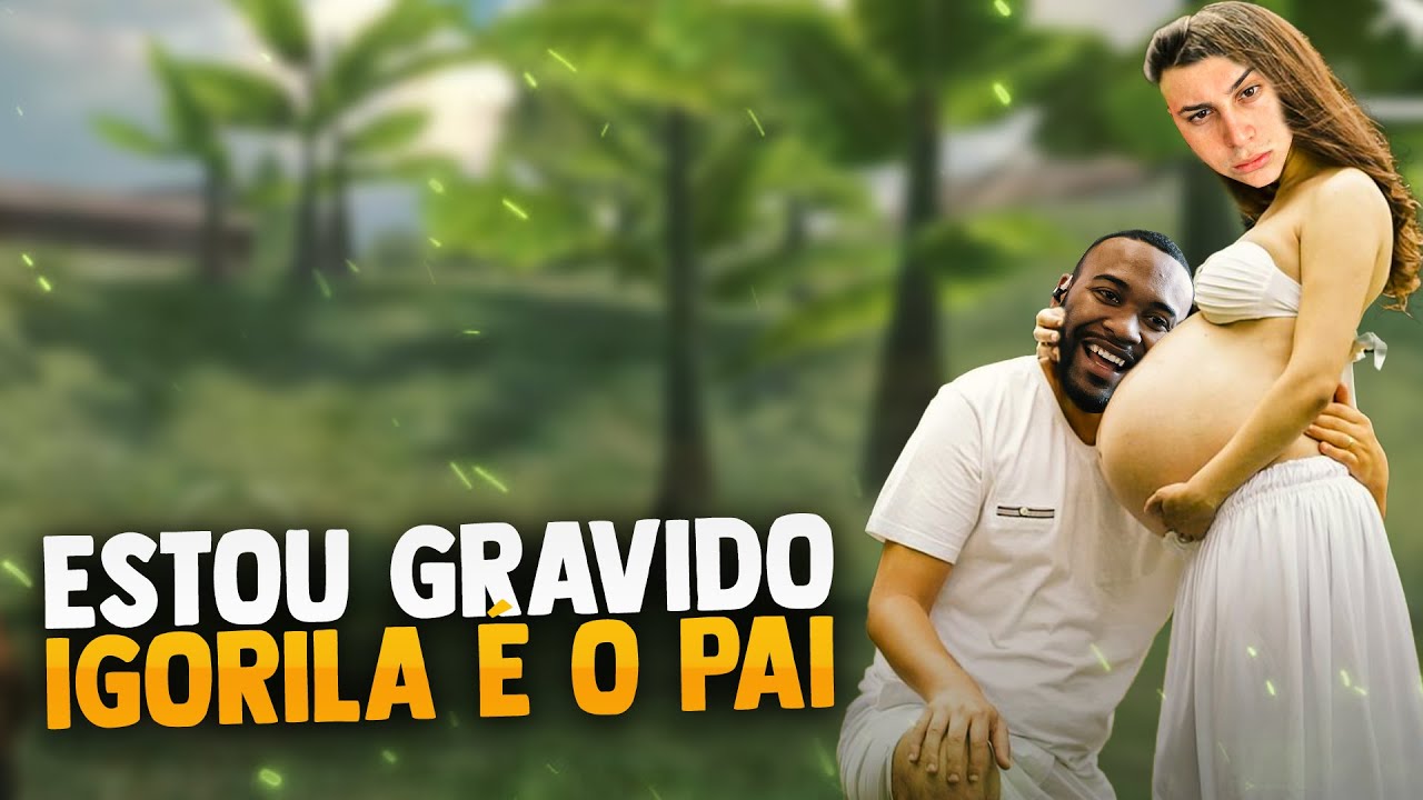 MEGA REVELA QUE ESTA GRAVIDO E O IGORILA &Eacute; O PAI - COISAS DA LIVE DO MEGADRAGOM ! TENTE N&Atilde;O RIR