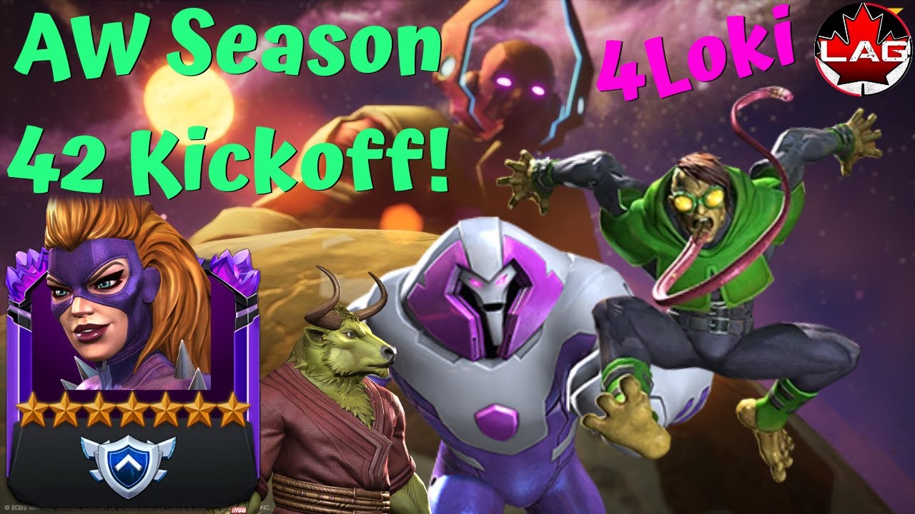 7-Star In War!? AW Season 42 Skirmish Kickoff! Buffed Rewards! 4Loki! - Marvel Contest of Champions