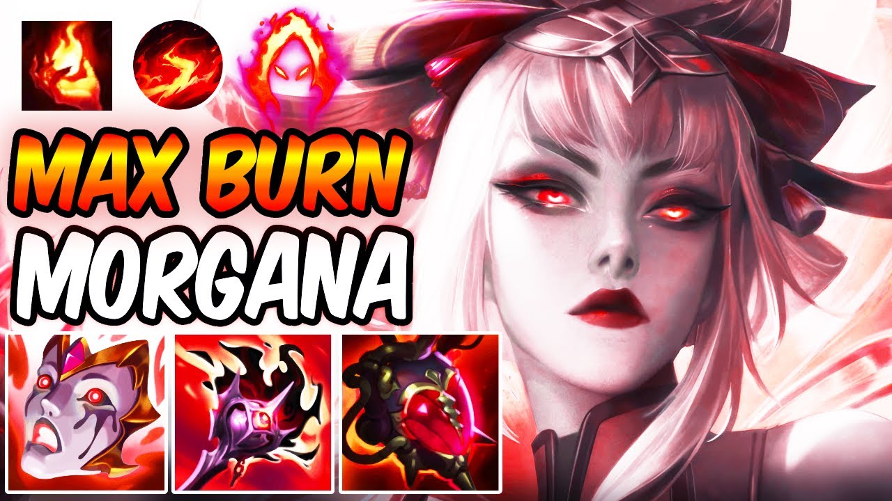 MAX BURN MORGANA - BLACKFIRE TORCH 5x BURN | Full AP Build & Runes | League of Legends