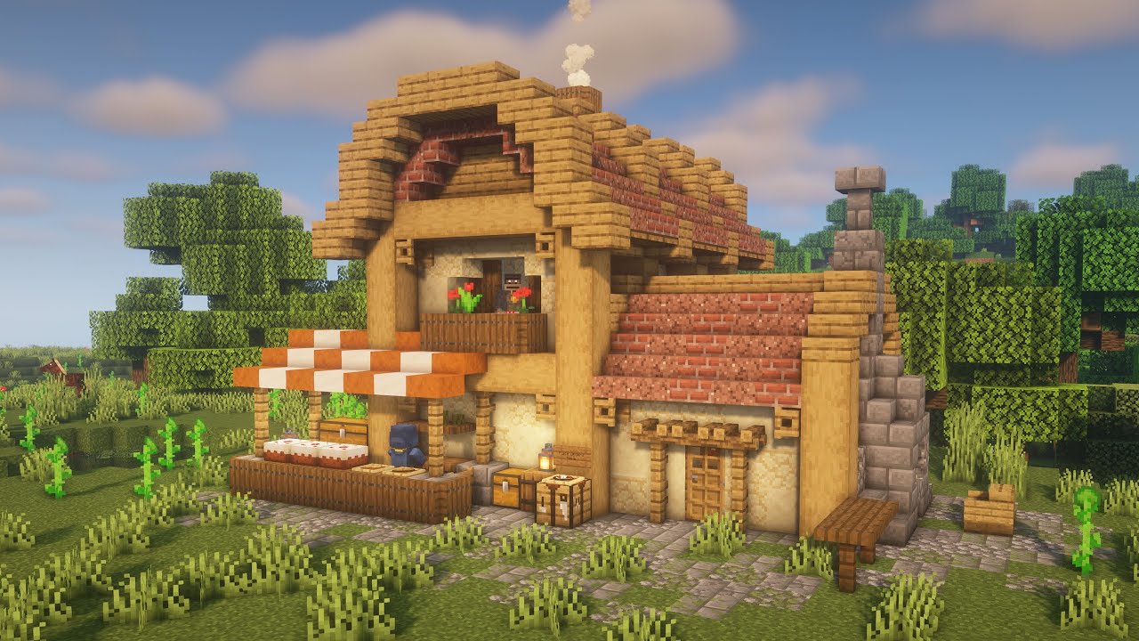 Учебник по пекарне Minecraft